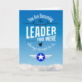 空軍基本訓練321ワルツォッグ卒業 カード (正面)