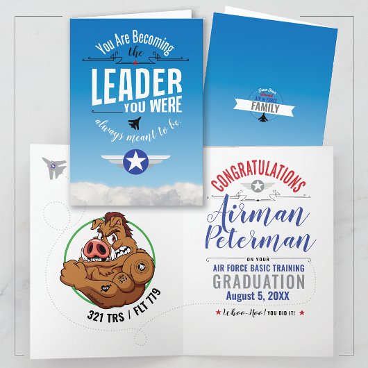 空軍基本訓練321ワルツォッグ卒業 カード
