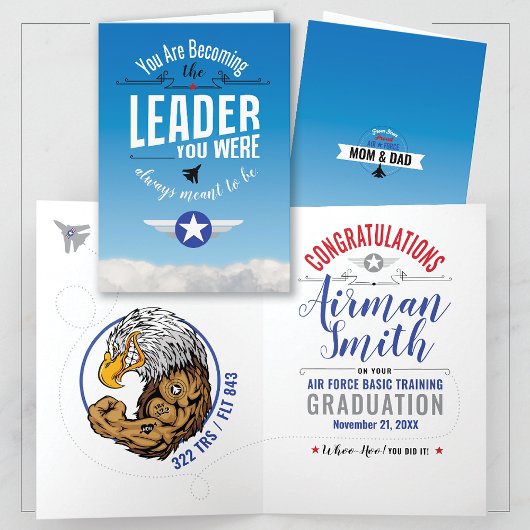 空軍基本訓練322イーグルズ卒業 カード