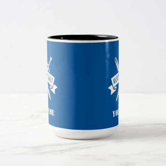 空軍士官学校の青15のoz。 カスタムなMWGのマグ ツートーンマグカップ (中央)