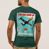 空軍州兵 Tシャツ (裏面)