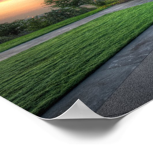 空軍慰霊碑 ポスター (角)