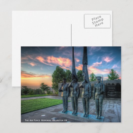 空軍慰霊碑 ポストカード (正面/裏面)