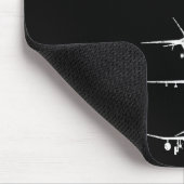 空軍戦闘機ジェットF-4 F-111 F-15 F-16 F-22 F- マウスパッド (コーナー)