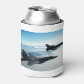 空軍戦闘機 缶クーラー (缶正面)