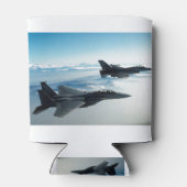 空軍戦闘機 缶クーラー (裏面)