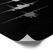 空軍戦闘機 F-4 F-111 F-15 F-16 F-22 F- ポスター (角)