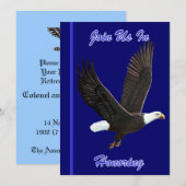 空軍招待状 - 大佐 招待状 (正面/裏面)