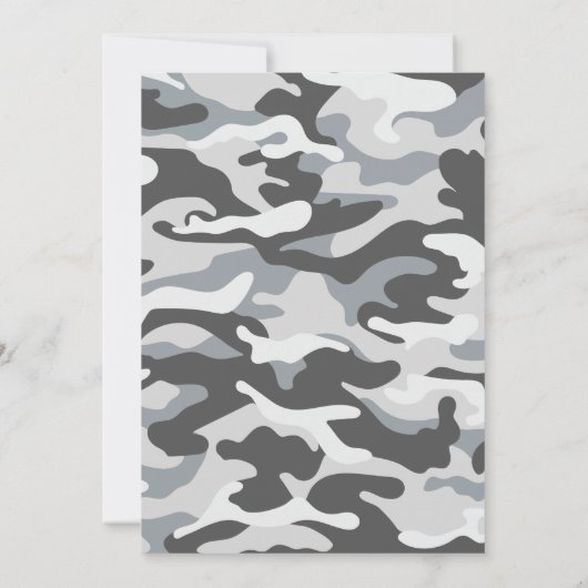 空軍機の誕生日 招待状 (裏面)