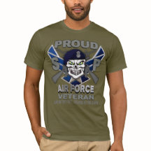 空軍治安部隊退役軍人Tシャツ