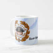 空軍湾岸戦争獣医 コーヒーマグカップ (正面左)