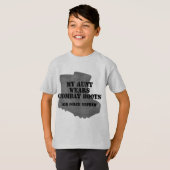 空軍甥のCBの叔母さん Tシャツ (正面フル)