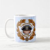 空軍砂漠の嵐の獣医 コーヒーマグカップ (左)