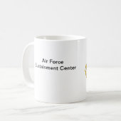 空軍維持の中心のマグ コーヒーマグカップ (正面左)