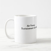 空軍維持の中心のマグ コーヒーマグカップ (左)