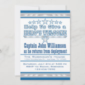 空軍英雄の歓迎された家の招待状 招待状 (正面)