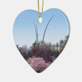 空軍記念ハートオーナメント セラミックオーナメント (左)