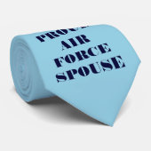 空軍誇りを持った配偶者の結び付け ネクタイ (ロール)