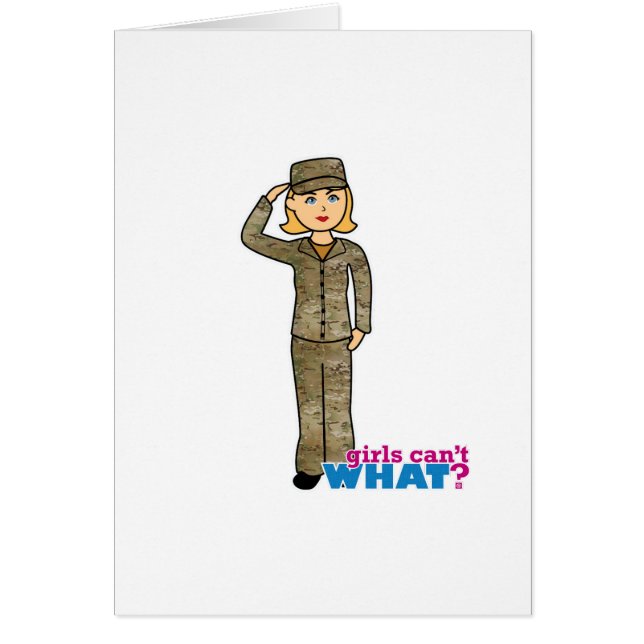 空軍迷彩柄ブロンド (正面)