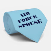 空軍配偶者の結び付け ネクタイ (ロール)