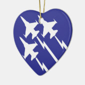 空軍 セラミックオーナメント (左)