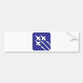 空軍 バンパーステッカー