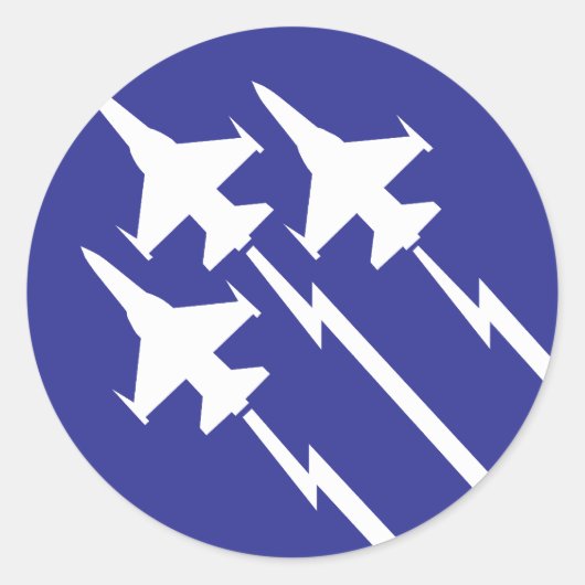 空軍 ラウンドシール (正面)