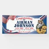 空軍BMT卒業319 TRSタイガース軍隊 横断幕 (横)