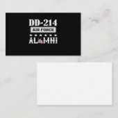空軍DD-214校友 名刺 (正面/裏面)