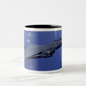 空軍F-15Eストライクイーグル ツートーンマグカップ (中央)