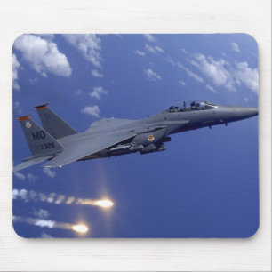 空軍F-15E殴打のワシ マウスパッド
