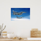 空軍F-16 ポスター (キッチン)