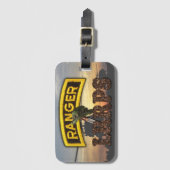 空輸のレーンジャーの退役軍人の獣医LRRP ラゲッジタグ (正面縦)