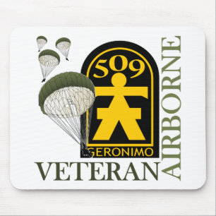 空輸の退役軍人- 509th PIR マウスパッド