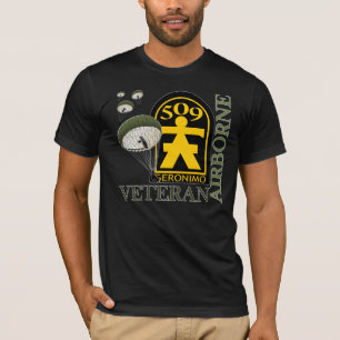 空輸の退役軍人- 509th PIR Tシャツ