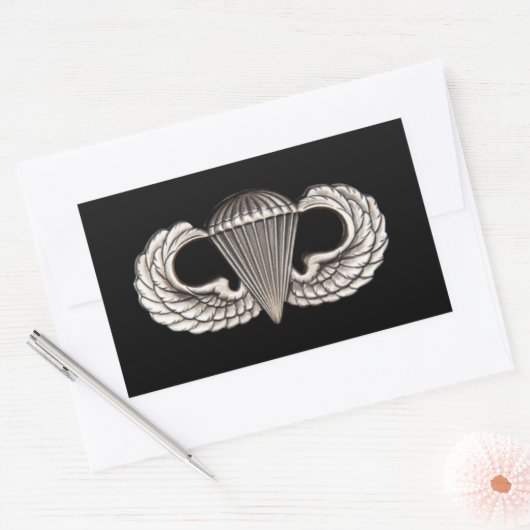 空輸 長方形シール (封筒)