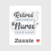 空退職した力ナース退職 シール (シート)