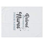 空退職した力ナース退職 テーブルクロス (正面(横))