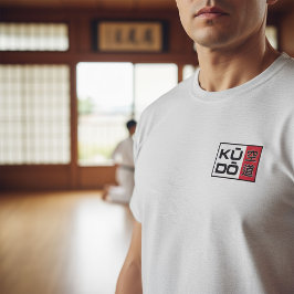 空道 – シンプルな日本の武道エンブレム Tシャツ