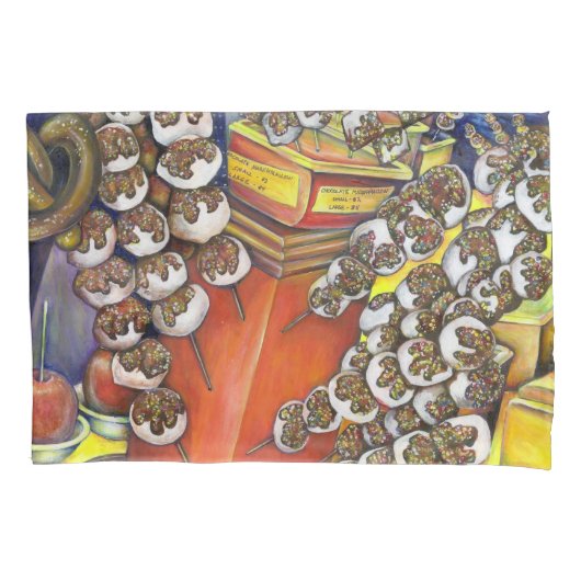 空間と商業の交差点 枕カバー (正面)