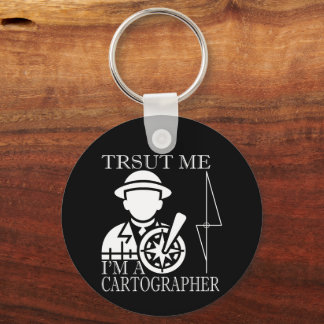 空間データ/測量士鍵 キーホルダー