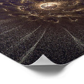 空間的亀裂 – 11052007 ポスター (角)