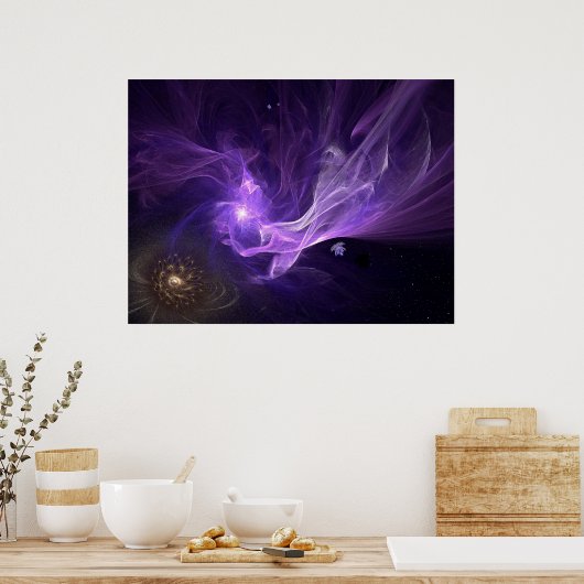 空間的亀裂 – 11052007 ポスター (キッチン)