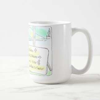 空頼みのマグ コーヒーマグカップ