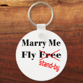 空飛びする キーホルダー (正面)