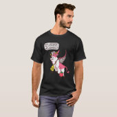 空飛ぶいちごの牛さん いちごミルクシェイク アニメ Tシャツ (正面フル)