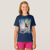 空飛ぶキリン Tシャツ (正面フル)