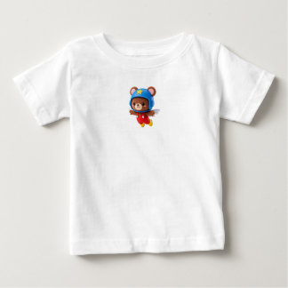 空飛ぶクマTシャツ ベビーTシャツ