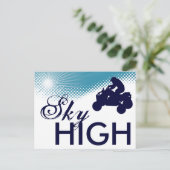 空飛ぶクワッド ポストカード (スタンド正面)