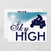 空飛ぶクワッド ポストカード (正面/裏面)